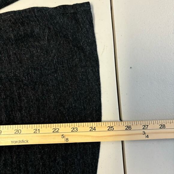 Polo Ralph Lauren Men's L Dark Gray Heather Long Sleeve Cotton V Neck T-Shirt - Picture 8 of 11